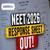 NTA NEET 2026 Response Sheet OUT at neet.nta.nic.in